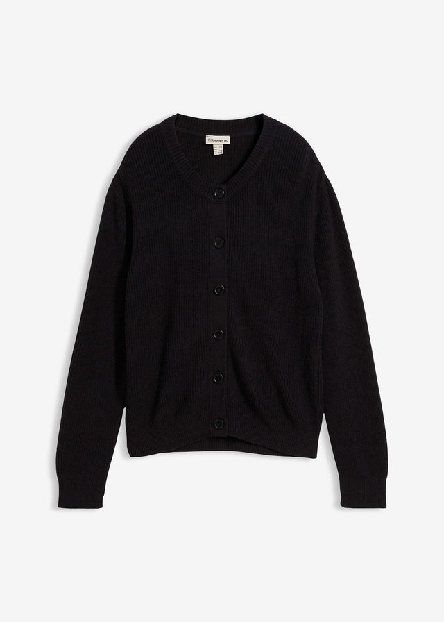 Fino pletena jopa z okroglim izrezom