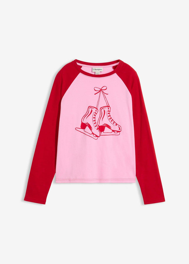 Raglanska majica iz čistega ekološkega bombaža