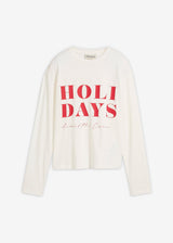 Majica z dolgimi rokavi iz mešanice z deležem ekološkega bombaža