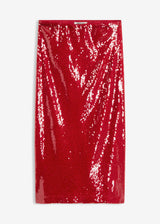 Midi krilo z bleščicami