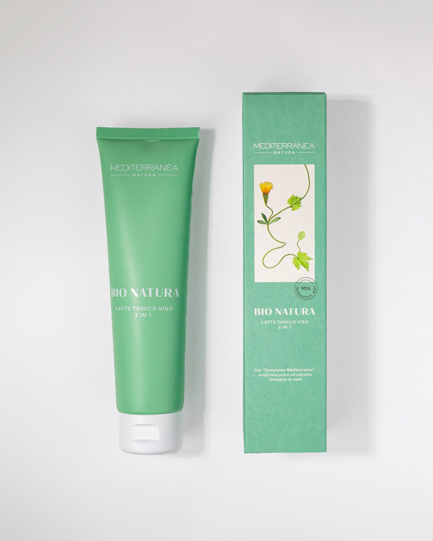 BIO NATURA LATTE TONICO VISO 2 IN 1